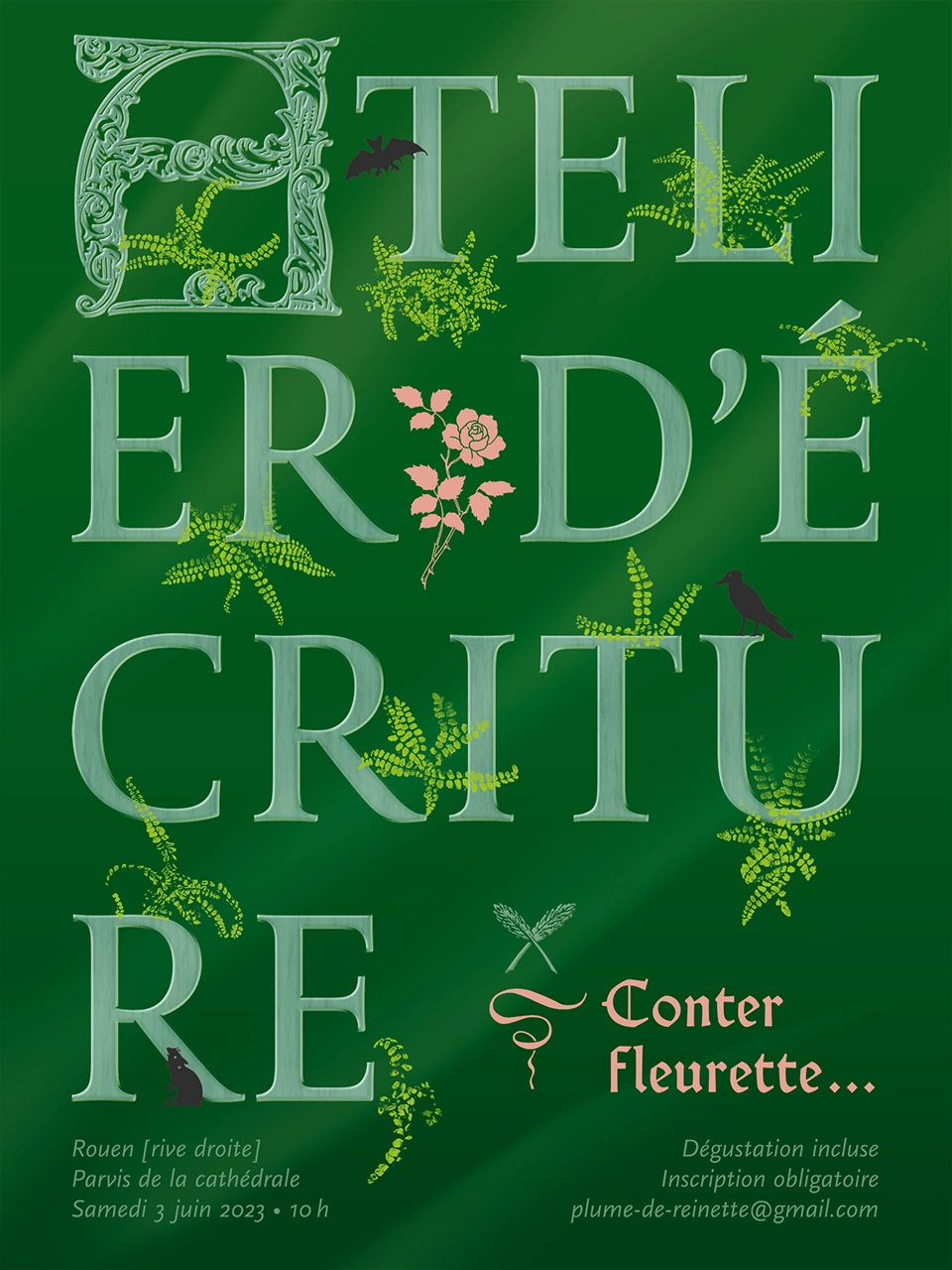 Typographie, display, lettre